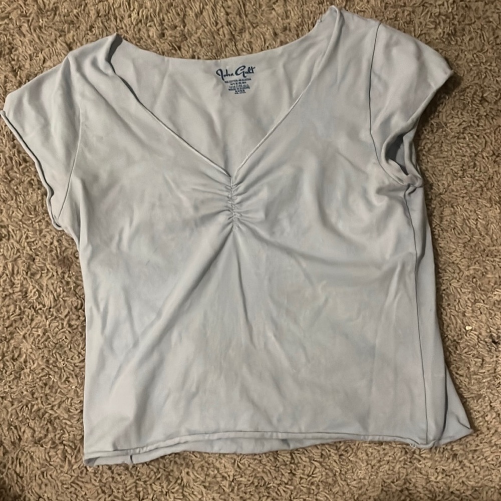 Light blue brandy melville top